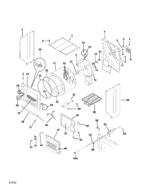Dry Cab,Drm,Htr parts for Kenmore Washer Dryer Combo 417.93872200 (41793872200, 417 93872200) from AppliancePartsPros.com