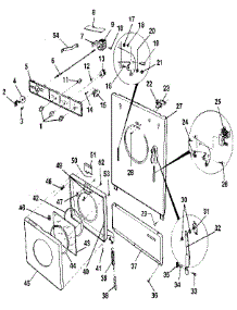 Front Panel, Door, Console & Controls parts for Kenmore Washer 417.94988810 (41794988810, 417 94988810) from AppliancePartsPros.com