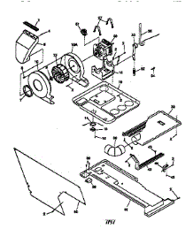 Motor, Blower, Belt parts for Kenmore Washer Dryer Combo 417.97802791 (41797802791, 417 97802791) from AppliancePartsPros.com