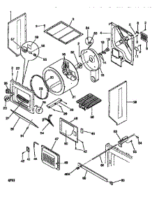 Drum parts for Kenmore Washer Dryer Combo 417.97864792 (41797864792, 417 97864792) from AppliancePartsPros.com