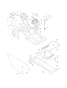 Motor / Blower / Belt parts for Kenmore Washer Dryer Combo 417.97912704 (41797912704, 417 97912704) from AppliancePartsPros.com
