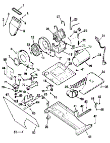 Dryer, Motor, Blower, Belt parts for Kenmore Washer Dryer Combo 417.99175820 (41799175820, 417 99175820) from AppliancePartsPros.com