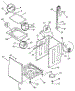 Washer-Cabinet, Top Panel, Base