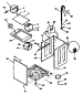 Washer-Cabinet, Top Panel, Base