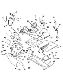 Dryer, Motor, Blower, Belt parts for Kenmore Washer Dryer Combo 417.99465810 (41799465810, 417 99465810) from AppliancePartsPros.com