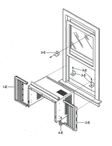 Installation Kit Asst parts for Kenmore Air Conditioner 580.72059200 (58072059200, 580 72059200) from AppliancePartsPros.com