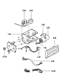 Control Box Assy parts for Kenmore Air Conditioner 580.72082200 (58072082200, 580 72082200) from AppliancePartsPros.com