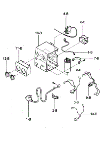 Control Box Assy parts for Kenmore Air Conditioner 580.72127200 (58072127200, 580 72127200) from AppliancePartsPros.com