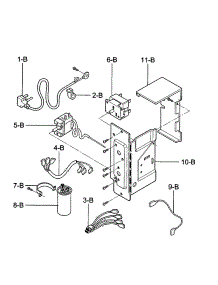 Control Box Assy parts for Kenmore Air Conditioner 580.73053200 (58073053200, 580 73053200) from AppliancePartsPros.com