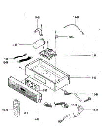 Control Box Assy parts for Kenmore Air Conditioner 580.74066400 (58074066400, 580 74066400) from AppliancePartsPros.com
