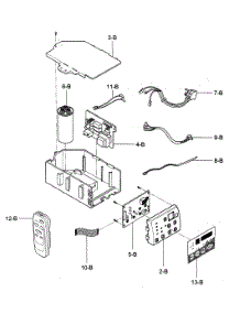 Control Box Assy parts for Kenmore Air Conditioner 580.74083400 (58074083400, 580 74083400) from AppliancePartsPros.com