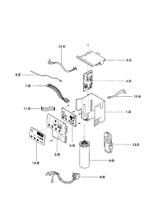 Control Box Assembly parts for Kenmore Air Conditioner 580.74103300 (58074103300, 580 74103300) from AppliancePartsPros.com