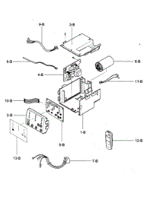 Control Box Assy parts for Kenmore Air Conditioner 580.74184400 (58074184400, 580 74184400) from AppliancePartsPros.com