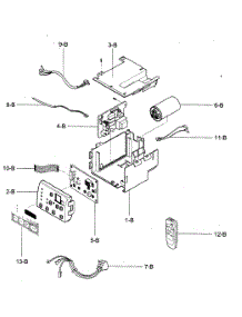Control Box Assy parts for Kenmore Air Conditioner 580.74259400 (58074259400, 580 74259400) from AppliancePartsPros.com