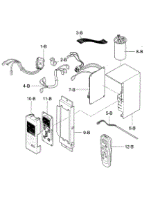 Control Box Assy parts for Kenmore Air Conditioner 580.75052500 (58075052500, 580 75052500) from AppliancePartsPros.com