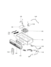 Control Box Assembly parts for Kenmore Air Conditioner 580.75063500 (58075063500, 580 75063500) from AppliancePartsPros.com