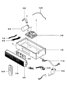 Control Box Assy parts for Kenmore Air Conditioner 580.75123700 (58075123700, 580 75123700) from AppliancePartsPros.com