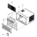 Cabinet / Front Grille Assy