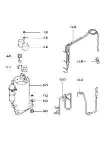 Compressor Parts parts for Kenmore Air Conditioner 580.76105600 (58076105600, 580 76105600) from AppliancePartsPros.com