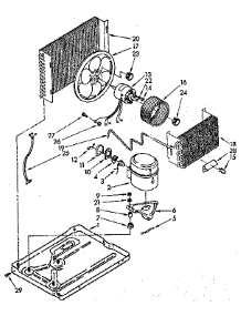 Unit Parts parts for Kenmore Heat Pump System 584.8730550 (5848730550, 584 8730550) from AppliancePartsPros.com