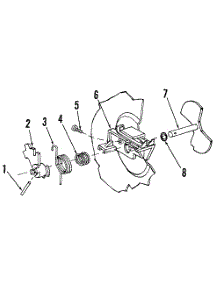 Detergent Cup Details parts for Kenmore Dishwasher 587.1400091 (5871400091, 587 1400091) from AppliancePartsPros.com