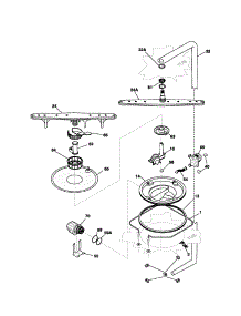 Motor & Pump parts for Kenmore Dishwasher 587.15159400 (58715159400, 587 15159400) from AppliancePartsPros.com