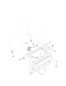 Frame parts for Kenmore Dishwasher 587.15372100B (58715372100B, 587 15372100B) from AppliancePartsPros.com
