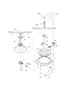Motor & Pump parts for Kenmore Dishwasher 587.16158400 (58716158400, 587 16158400) from AppliancePartsPros.com