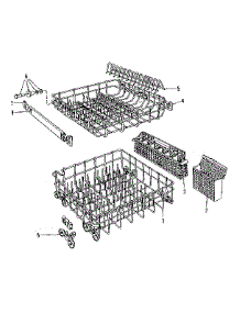 Rack Details parts for Kenmore Dishwasher 587.1757581 (5871757581, 587 1757581) from AppliancePartsPros.com