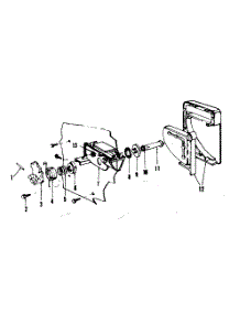 Detergent Cup Details parts for Kenmore Dishwasher 587.703203 (587703203, 587 703203) from AppliancePartsPros.com