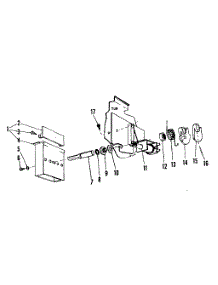 Detergent Cup parts for Kenmore Dishwasher 587.71020 (58771020, 587 71020) from AppliancePartsPros.com