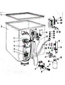 Tub Details parts for Kenmore Dishwasher 587.71160 (58771160, 587 71160) from AppliancePartsPros.com