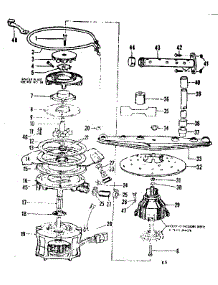Motor, Heater, And Spray Arm parts for Kenmore Dishwasher 587.720611 (587720611, 587 720611) from AppliancePartsPros.com