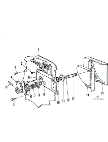 Detergent Cut Details parts for Kenmore Dishwasher 587.721205 (587721205, 587 721205) from AppliancePartsPros.com