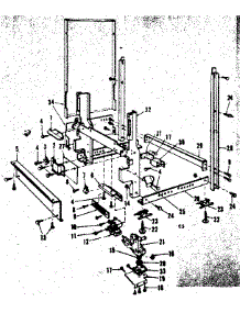 Frame Details parts for Kenmore Dishwasher 587.733302 (587733302, 587 733302) from AppliancePartsPros.com