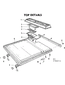 Top Details parts for Kenmore Dishwasher 587.760714 (587760714, 587 760714) from AppliancePartsPros.com