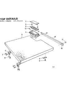 Top Details parts for Kenmore Dishwasher 587.764410 (587764410, 587 764410) from AppliancePartsPros.com