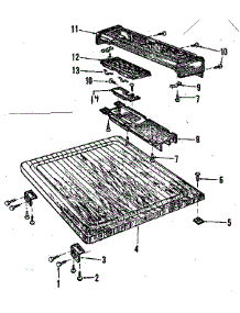 Top Details parts for Kenmore Dishwasher 587.798710 (587798710, 587 798710) from AppliancePartsPros.com