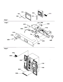 Facade Dispenser / Elec Blanket parts for Kenmore Refrigerator 596.50392000 (59650392000, 596 50392000) from AppliancePartsPros.com