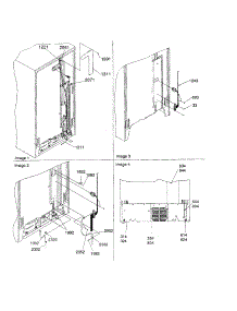 Cabinet Back parts for Kenmore Refrigerator 596.50692001 (59650692001, 596 50692001) from AppliancePartsPros.com
