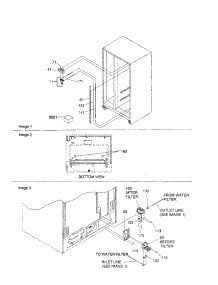 Water Filter Assembly parts for Kenmore Refrigerator 596.50692001 (59650692001, 596 50692001) from AppliancePartsPros.com