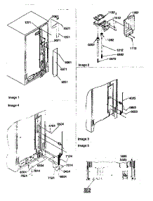 Cabinet Back parts for Kenmore Refrigerator 596.57082791 (59657082791, 596 57082791) from AppliancePartsPros.com