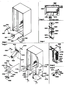 Drain System, Rollers parts for Kenmore Refrigerator 596.57085790 (59657085790, 596 57085790) from AppliancePartsPros.com