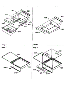 Deli, Shelf, And Crisper parts for Kenmore Refrigerator 596.57547791 (59657547791, 596 57547791) from AppliancePartsPros.com
