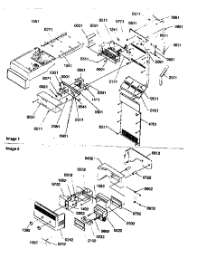 Ice Maker / Control Assy parts for Kenmore Refrigerator 596.57585791 (59657585791, 596 57585791) from AppliancePartsPros.com