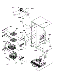 Fzr Shelves And Lights parts for Kenmore Refrigerator 596.57585791 (59657585791, 596 57585791) from AppliancePartsPros.com