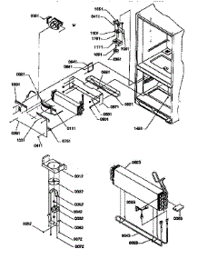 Evaporator And Freezer Control Assembly parts for Kenmore Refrigerator 596.67272790 (59667272790, 596 67272790) from AppliancePartsPros.com