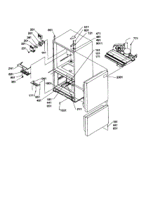 Controls And Light Covers parts for Kenmore Refrigerator 596.69274992 (59669274992, 596 69274992) from AppliancePartsPros.com