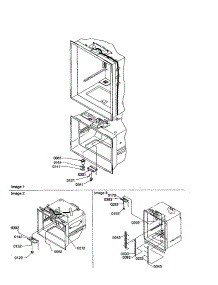 Light Switches And Drain Funnel parts for Kenmore Refrigerator 596.69277991 (59669277991, 596 69277991) from AppliancePartsPros.com