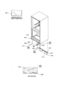 Insulation / Roller Assembly parts for Kenmore Refrigerator 596.69872990 (59669872990, 596 69872990) from AppliancePartsPros.com